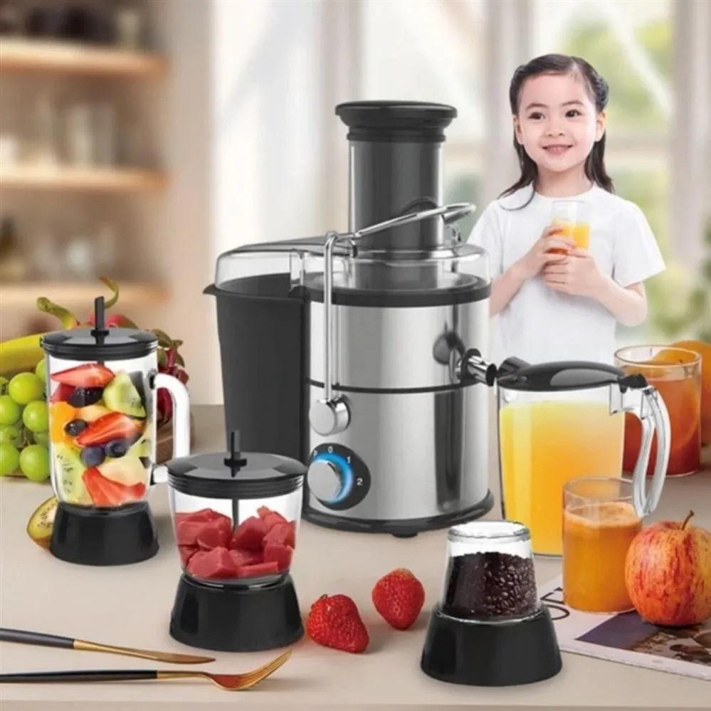 Hoffmans HM-680 4 in 1 Electric Juicer & Blender