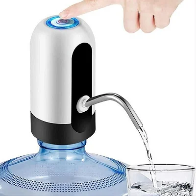 Automatic Usb Chargeable Electric Water Pump Dispensor - White