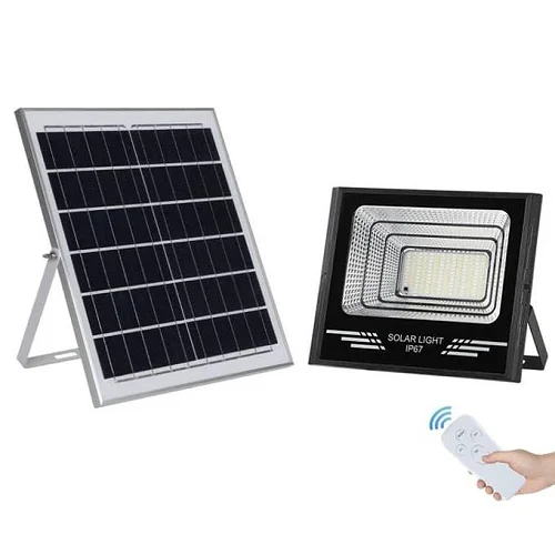 300W Solar Flood Light with Automatic Outdoor Security Light