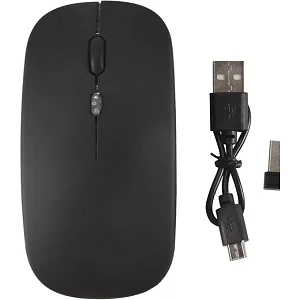 Wireless Rechargeable LED Silent Mouse