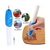 Battery Operated Engraving Pen – Portable Rotary Engraver with 2 Tips