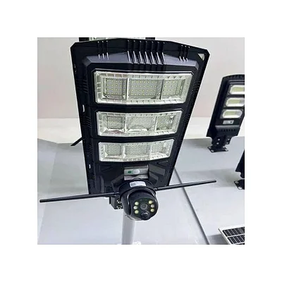 450W AI Solar Street Light with One-Eye HD CCTV Camera