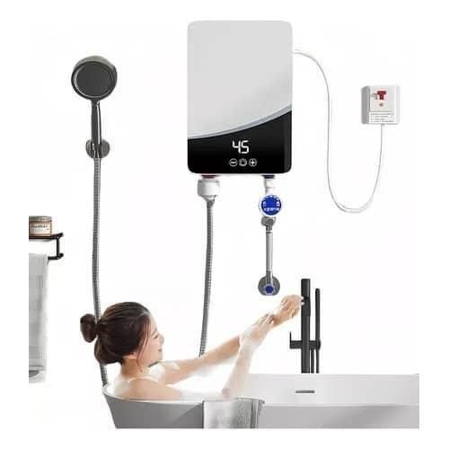 Instant Electric Water Heater, Portable Tankless Water Heater With LED Touch Screen Control