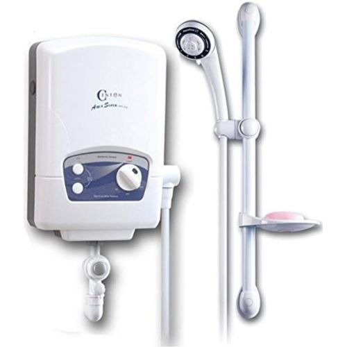 Centon Instant Water Heater Complete Set With Shower - White