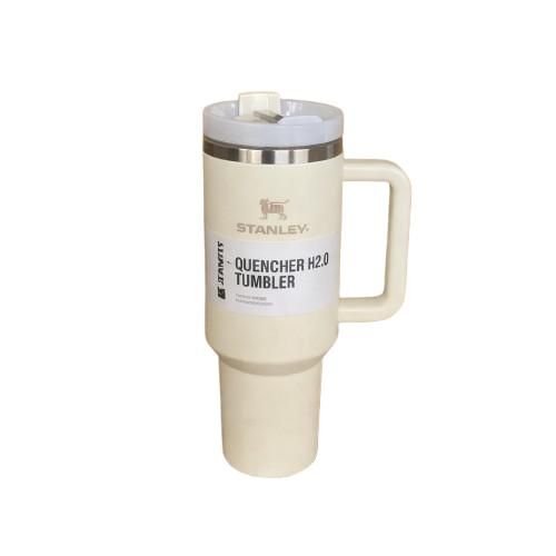 Insulated Vacuum Stainless Steel Stunley Cup / Mug 1200mls -Cream