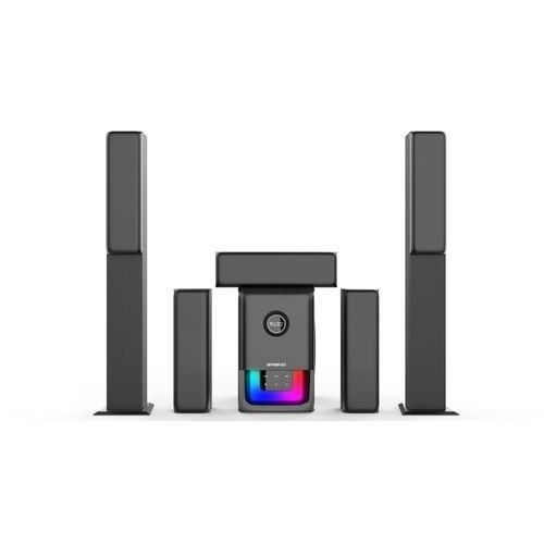 Global Star Home Theater System GS-V85 5.1 With Bluetooth,  Fm Radio, USB - Black