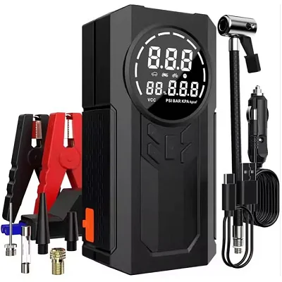 Portable Cordless Car Tyre Inflator with Digital Pressure Gauge