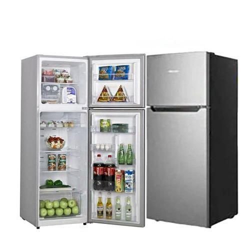 Hisense 328L Double Door Refrigerator RT328N4DGN; Top Freezer, 120watts, Total no frost