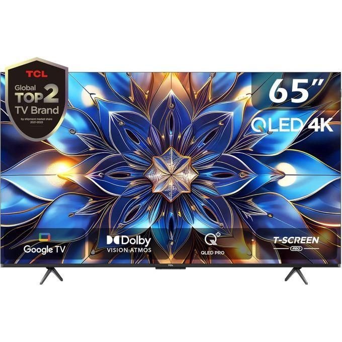 TCL 65C645 65 Inch Smart 4K Quantam Dot QLED Google Tv Frameless TV