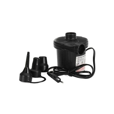 Electric Air Pump for Inflatable Bed, Sofa &amp; Camping Pump – Black