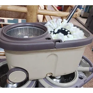 Spin Mop Bucket Set with Wheels – Floor Cleaning Mop