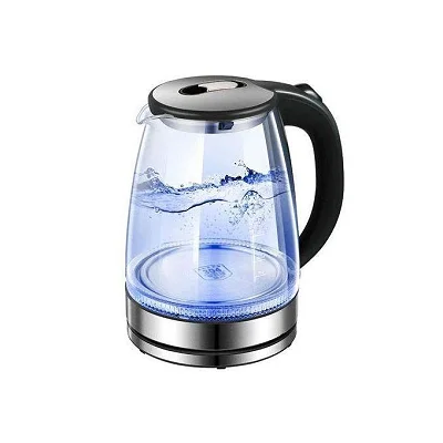 Hoffmans HM-2513 2L Glass Electric Kettle – Clear