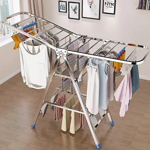 Stainless Steel 3-Tier Laundry Drying Rack