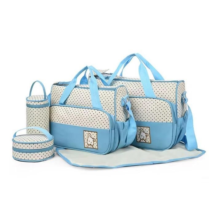 5 Pieces Baby and Mother shoulder bag (Diaper bag)