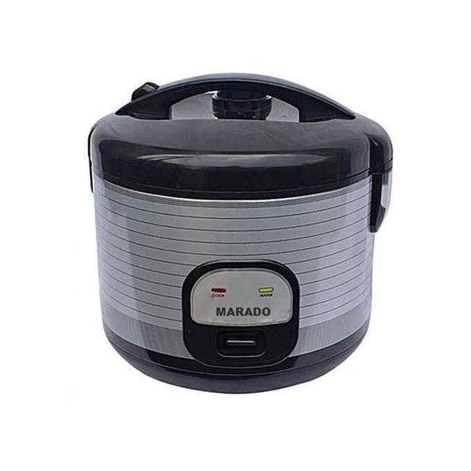 Marado Electric Rice Cooker - 5Litres- Black
