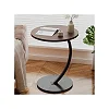 Round Sofa End Table for Living Room, Bedroom & Office