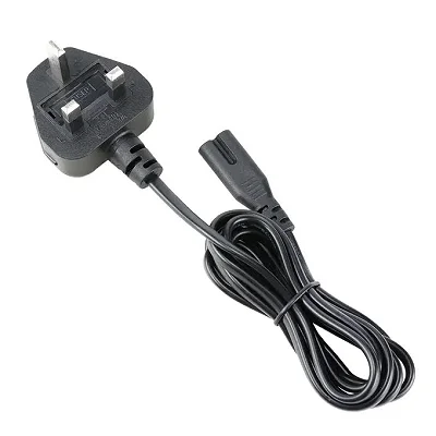 Multifunction 2-Pin Power Cable for Home and Office Electronics