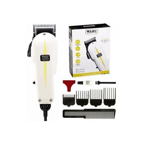 Wahl Super Taper Clipper Electric Shaver  No.2- Black, White