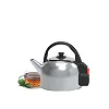 ADH 5L Electric Kettle - Stainless Steel, Cordless Fast Boil Kettle - Silver