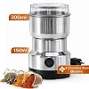 300ml Electric Coffee Grinder – Stainless Steel – Silver
