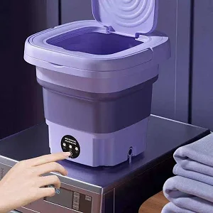 Mini Foldable Washing Machine – Portable Laundry Washer