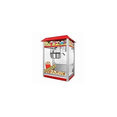 Big Commercial Electric Popcorn Maker Machine With Roof Top – Multi-Colour