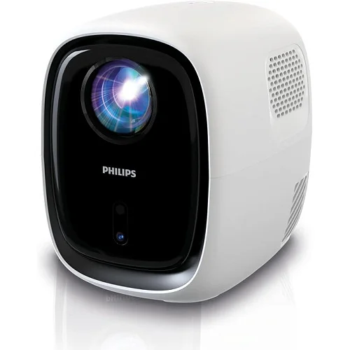 Philips NeoPix 130 Home Cinema Projector – HD 720p LED &amp; Stereo Sound