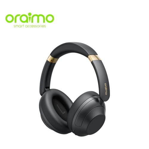 Oraimo BoomPop Pro Wireless Headphones Over-Ear Hybrid Noise Cancellation - Grey