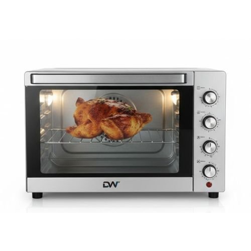 Digiwave 90 Liters Electric Mini Oven 2200w With Rotisserie Function - Silver