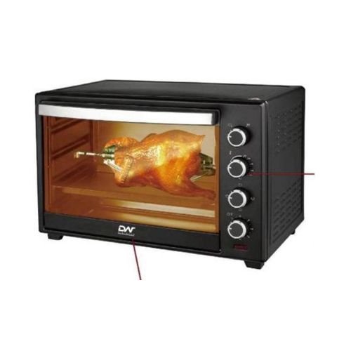 Digiwave 48 Liters Electric Mini Oven 2000w With Rotisserie Function - Black