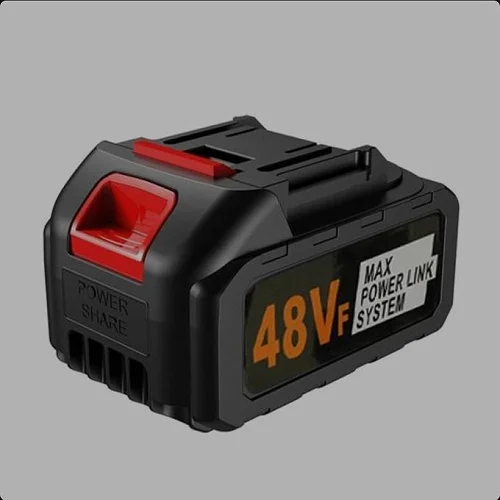 48V Rechargeable Lithium-Ion Battery – Black