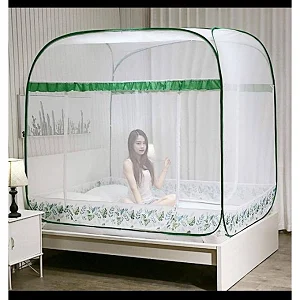 6×6 Portable Pop-Up Mosquito Net – Foldable Bed Mosquito Net