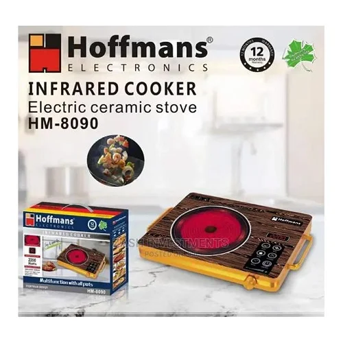 Hoffmans Electric Infrared Cooker – Brown