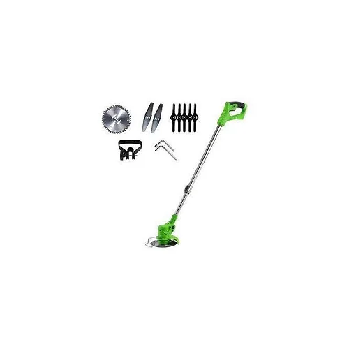 48V Lithium Cordless Electric Lawn Mower &amp; Grass Trimmer – Rechargeable Weed Cutter