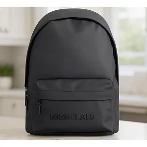 Essential Waterproof Laptop Backpack – Black