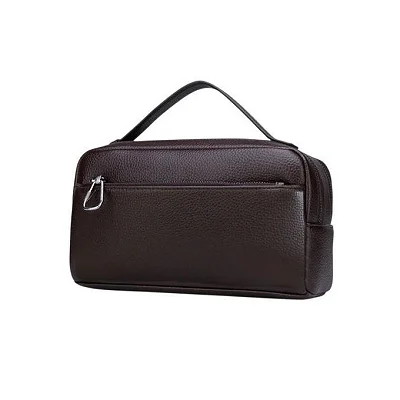 Men's Waterproof Leather Crossbody Bag