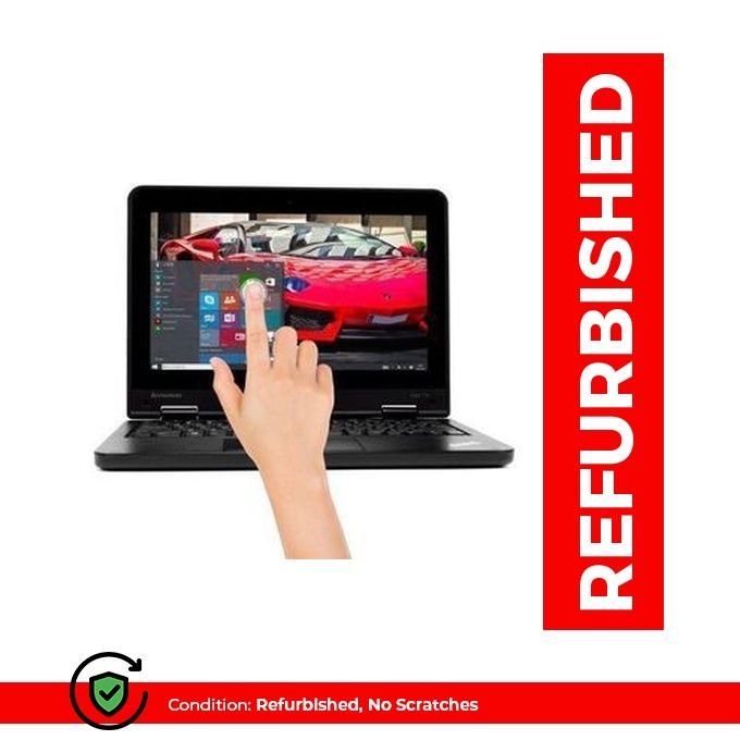 Refurbished Yoga 11.6"Touch Screen,Intel Celeron Quad Core,128GB SSD, 4GB RAM Mini- Black