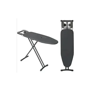 . Foldable Metallic Ironing Board – Grey
