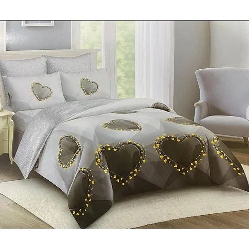 5×6 Duvet Set 4Pcs (1 Duvet, 1 Bedsheet &amp; 2 Pillowcases) – Multiprints Vary