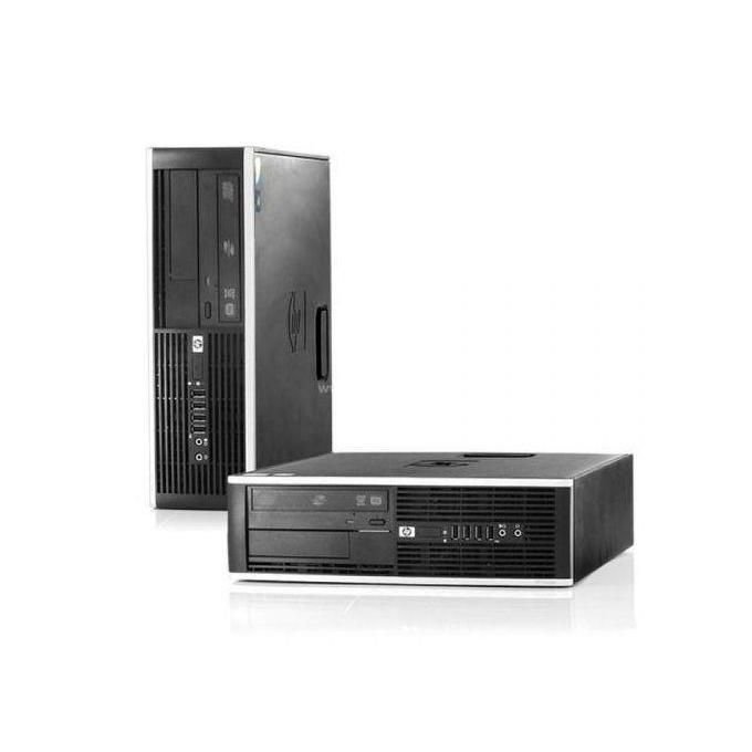 Refurbished Compaq Elite 8200 SFF Desktop Duo Core 2GB RAM 250 GB HDD With Free VGA Cable - Black