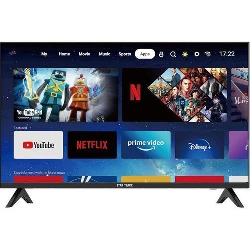 Smartec 50 Inch 4k VIDAA Smart Frameless TV With YouTube,  Netflix - 1YR Warranty