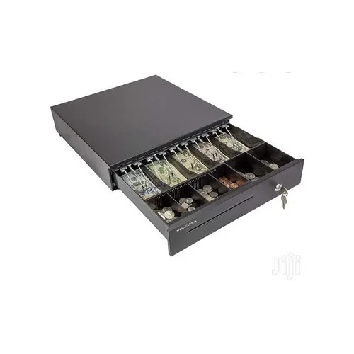 POS Cash Drawer - Manual &amp; Automatic Cash Register Drawer with Coin &amp; Note Compartments
