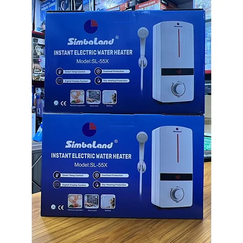 Simbaland SL-55X Instant Electric Water Heater – Tankless Hot Water Heater