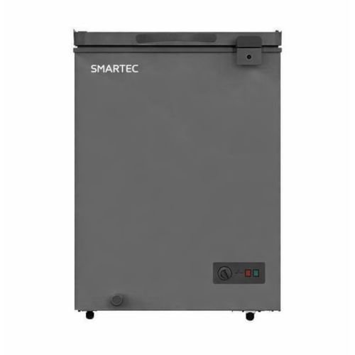 Smartec 130 Liters Deep Chest Freezer 130L – Gray (1 YR WRTY)