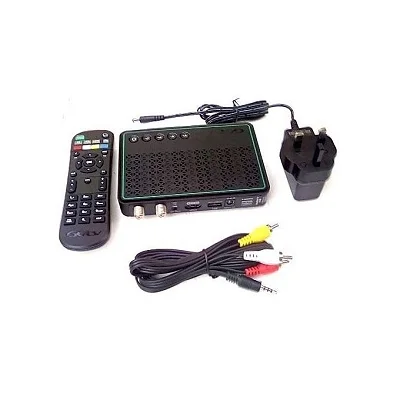 Gotv Decorder Remote Adaptor Banana Pins Free Batteries-Black