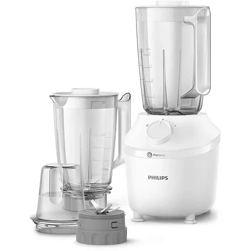 Philips ProBlend Blender with 2 Jars &amp; Mill - Fast Blending, Crushing Function