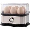Electric Egg Cooker 6-Egg Capacity with Fast Start Heating