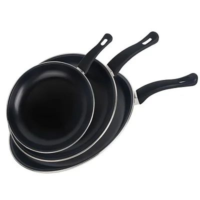 3-Piece Non-Stick Frying Pan Set