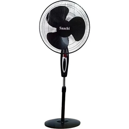 Saachi 16-Inch Standing Fan with Plastic Blades and Powerful Motor