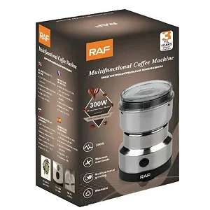 RAF R-7113 Multifunctional Coffee Grinder – Silver